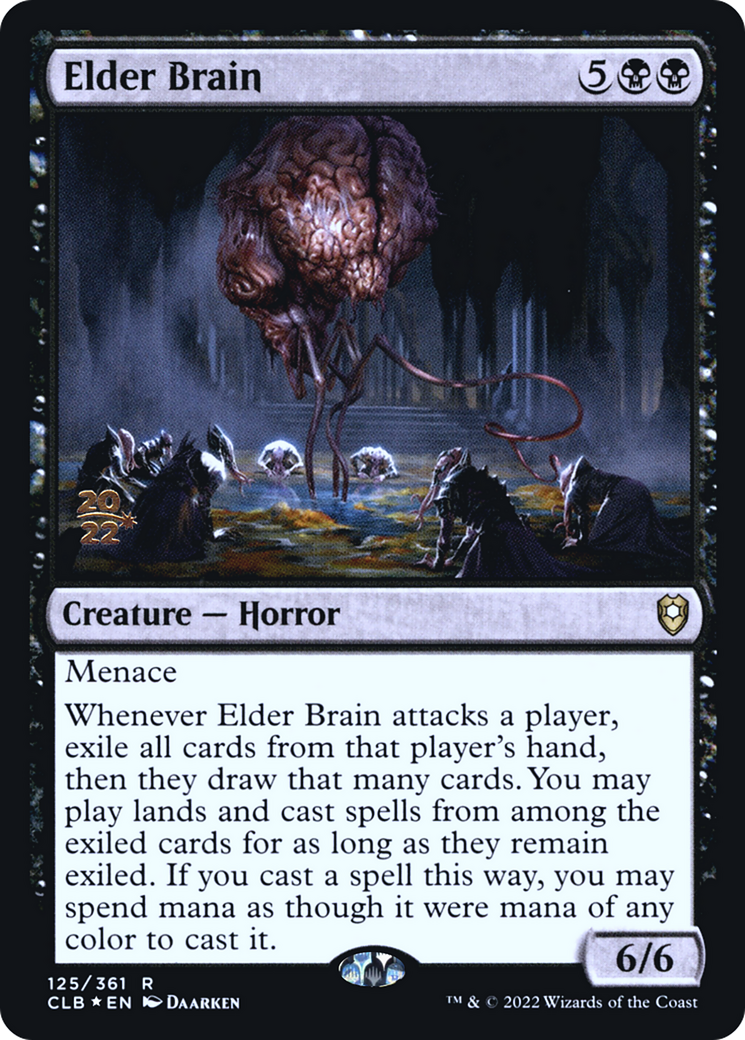 Elder Brain [Battle for Baldur's Gate Promos] Foil