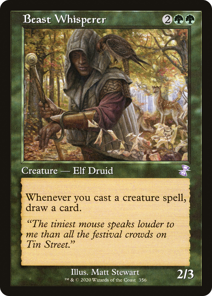 Beast Whisperer (Timeshifted) [Time Spiral Remastered]