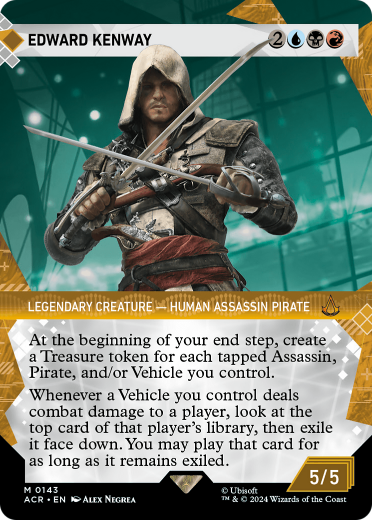 Edward Kenway (Showcase): (Showcase) (Borderless) [Assassin's Creed]