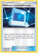 Pokemon Communication (152/181) [Sun & Moon: Team Up]