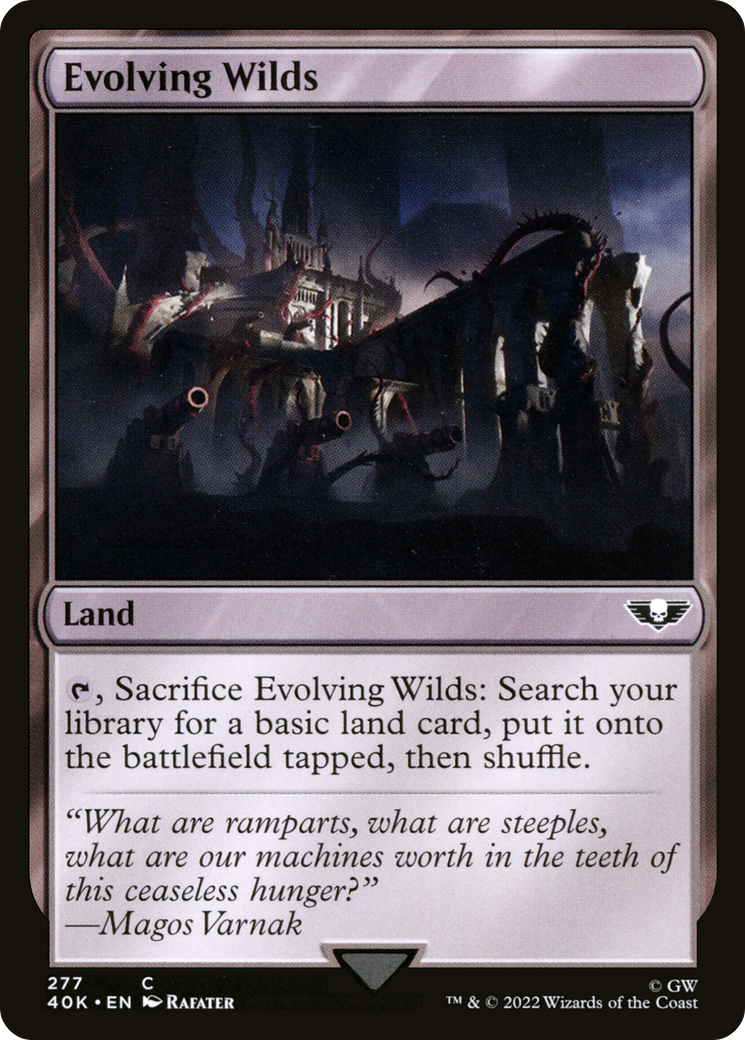 Evolving Wilds [Warhammer 40,000 Commander]