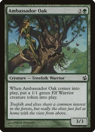 Ambassador Oak (Morningtide) - Oversize Cards