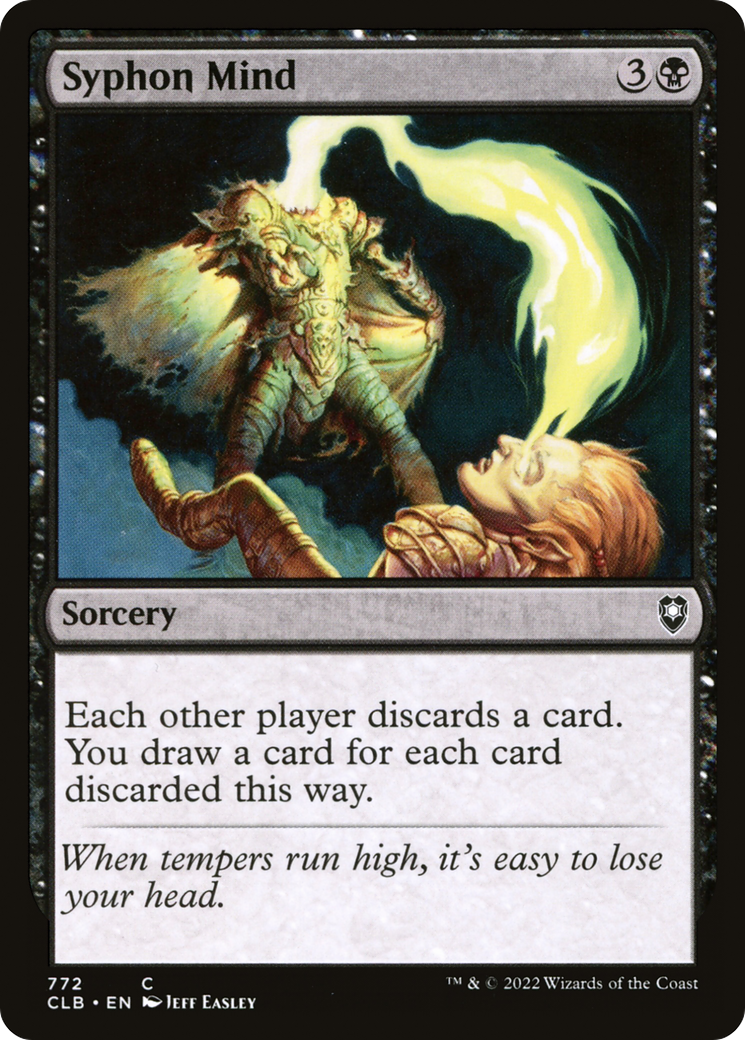 Syphon Mind - [Commander Legends: Battle for Baldur's Gate]