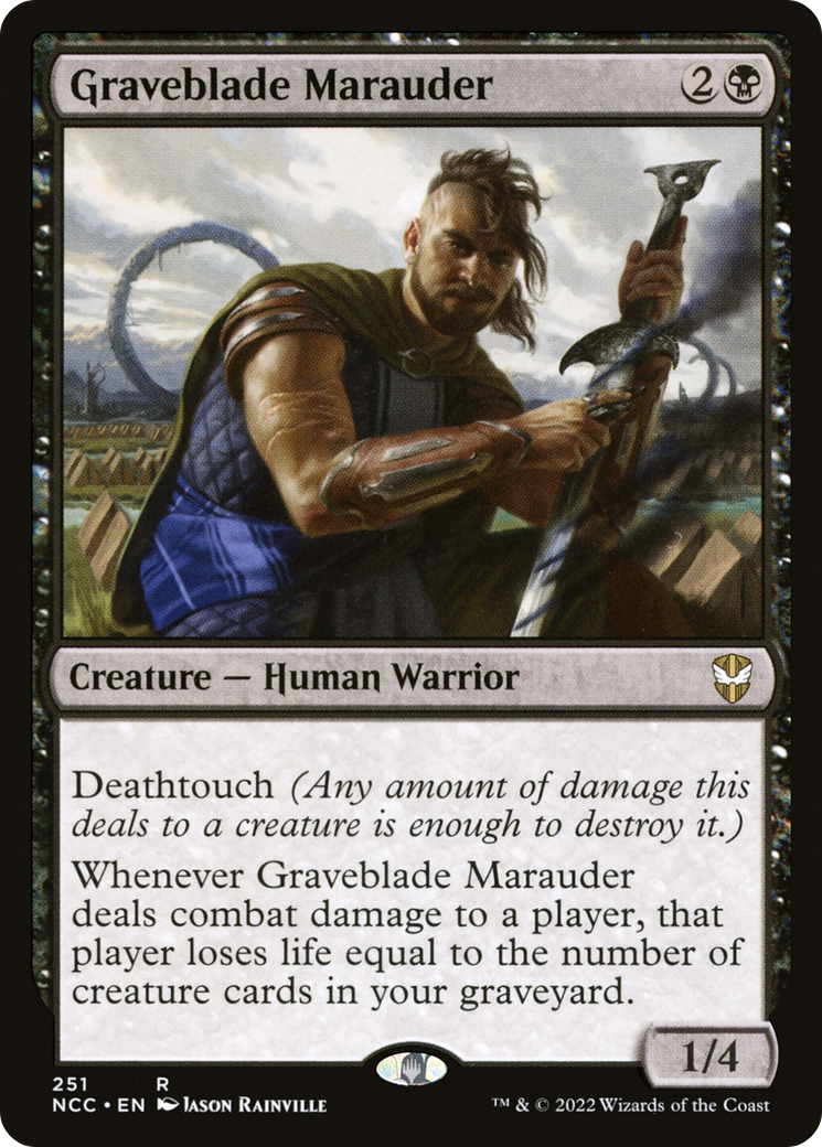 Graveblade Marauder [New Capenna Commander]