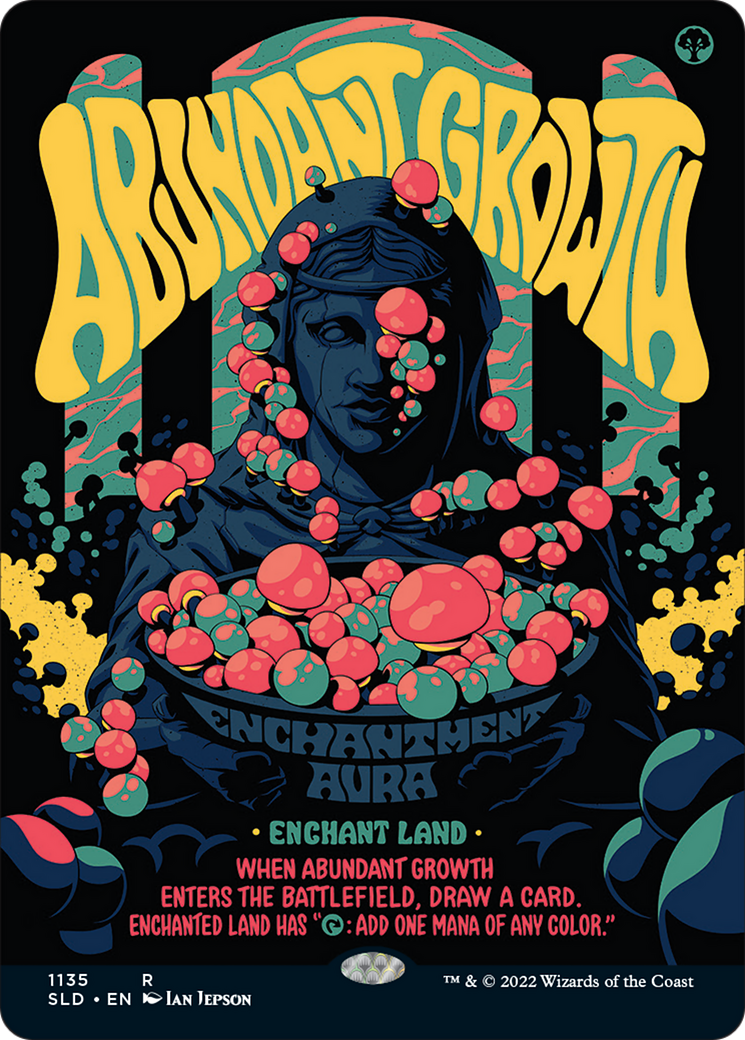 Abundant Growth - Secret Lair Drop (Borderless)