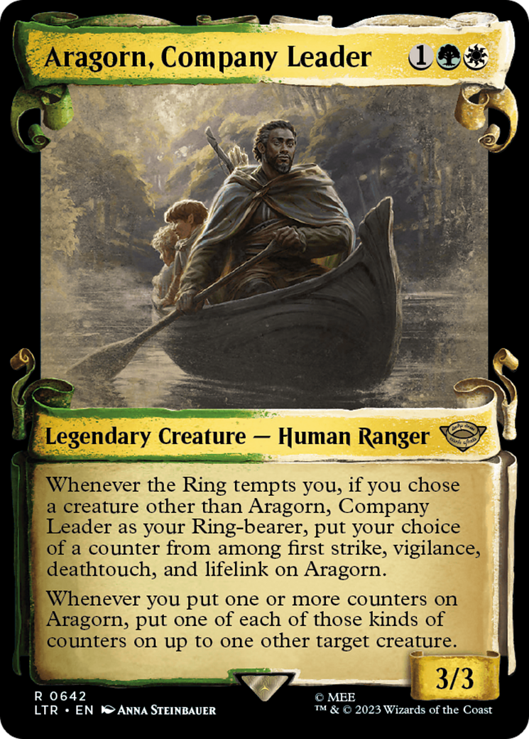 Aragorn, Company Leader (Showcase Scrolls) - The Lord of the Rings: Tales of Middle-earth: (Showcase)
