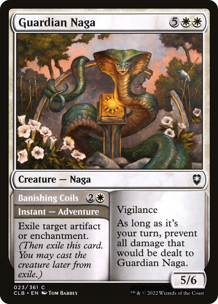 Guardian Naga [Commander Legends: Battle for Baldur's Gate]
