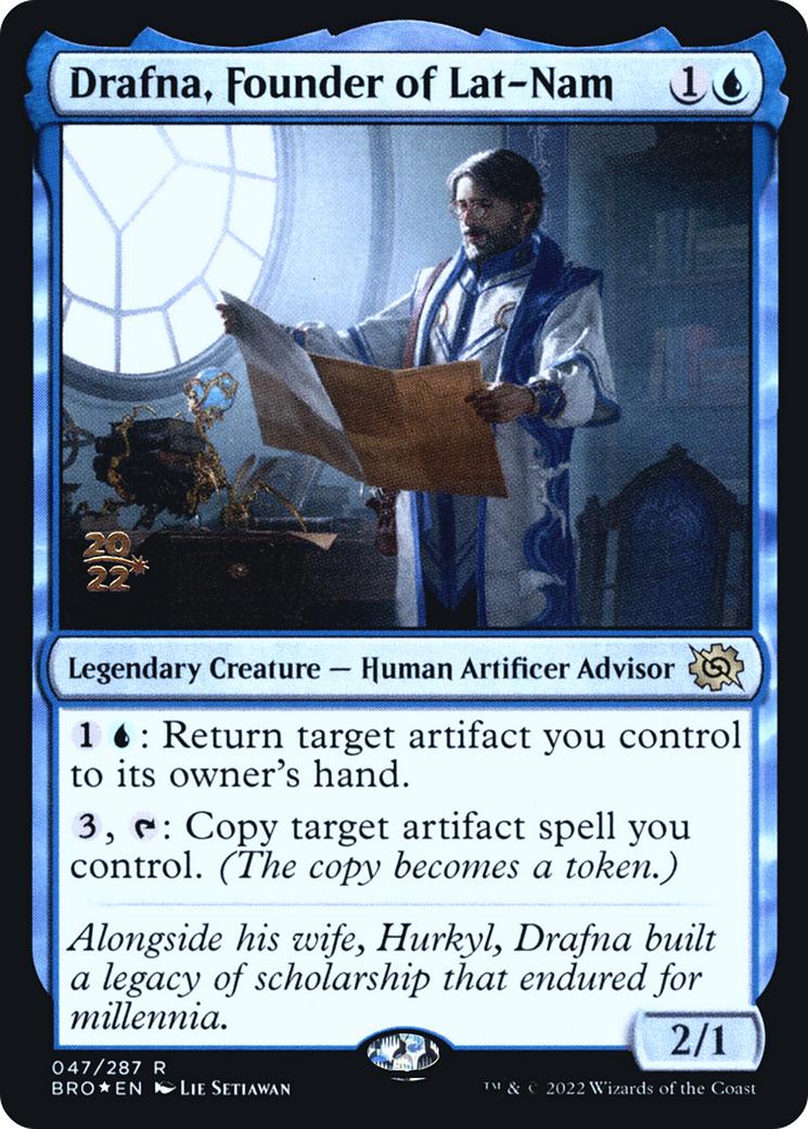 Drafna, Founder of Lat-Nam [The Brothers' War Promos] Foil