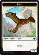 Bird // Emblem - Serra the Benevolent Double-Sided Token - Modern Horizons