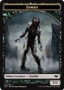 Zombie // Rhino Double-Sided Token [Modern Horizons]