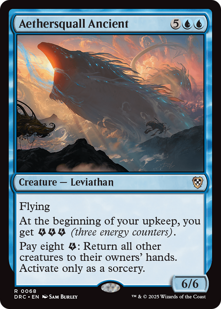 Aethersquall Ancient - Commander: Aetherdrift