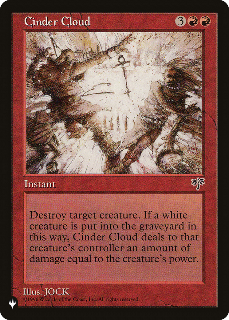 Cinder Cloud - The List