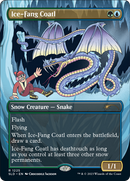 Ice-Fang Coatl (Borderless) [Secret Lair Drop]
