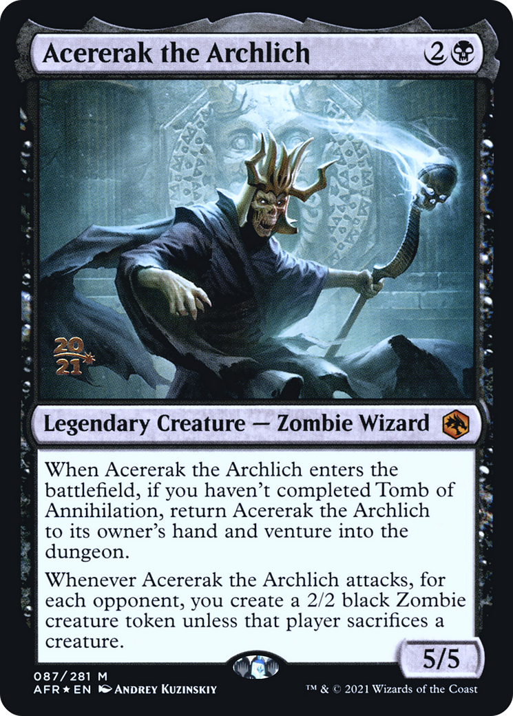 Acererak the Archlich - Adventures in the Forgotten Realms Promos Foil
