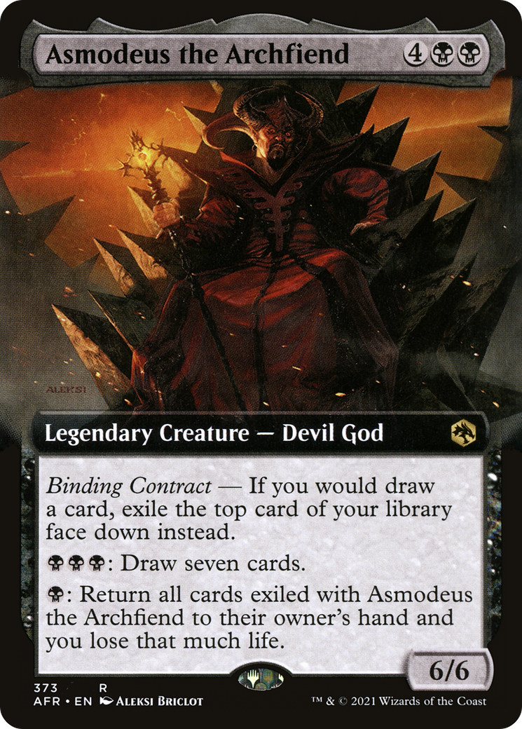 Asmodeus the Archfiend (Extended Art) - Adventures in the Forgotten Realms: (Extended Art)