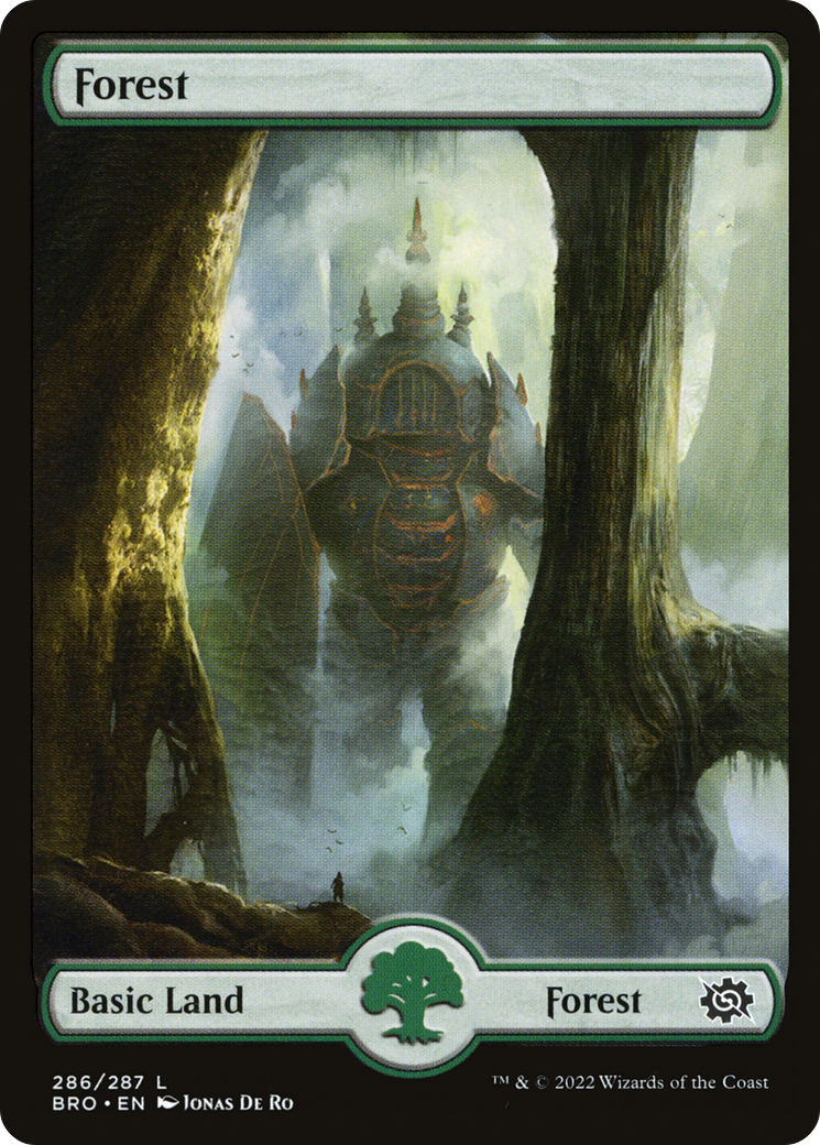 Forest (286) - Full Art [The Brothers' War]