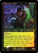 Massacre Girl (Retro Frame) (Serial Numbered) - [Ravnica Remastered] Foil