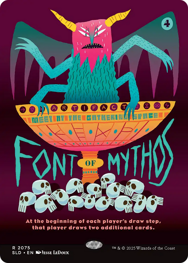 Font of Mythos (Borderless) [Secret Lair Drop]