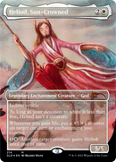 Heliod, Sun-Crowned (Borderless) [Secret Lair Drop]