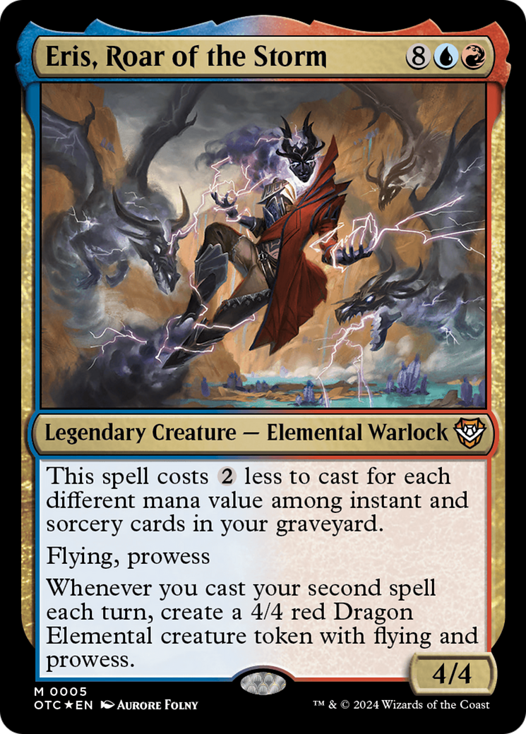 Eris, Roar of the Storm [Outlaws of Thunder Junction Commander] Foil