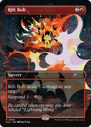 Rift Bolt (2050) (Rainbow Foil) [Secret Lair Drop] (Borderless) Foil