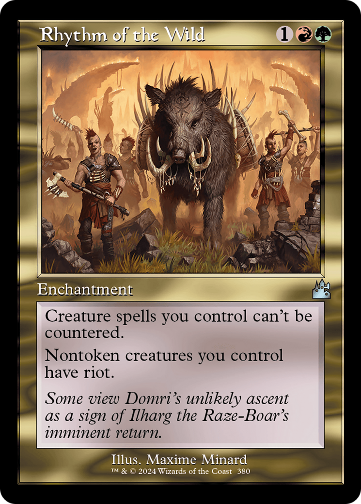 Rhythm of the Wild (Retro Frame) - [Ravnica Remastered]