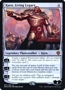 Karn, Living Legacy [Dominaria United Prerelease Promos]