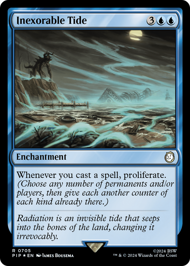 Inexorable Tide (Surge Foil) - [Fallout] Foil