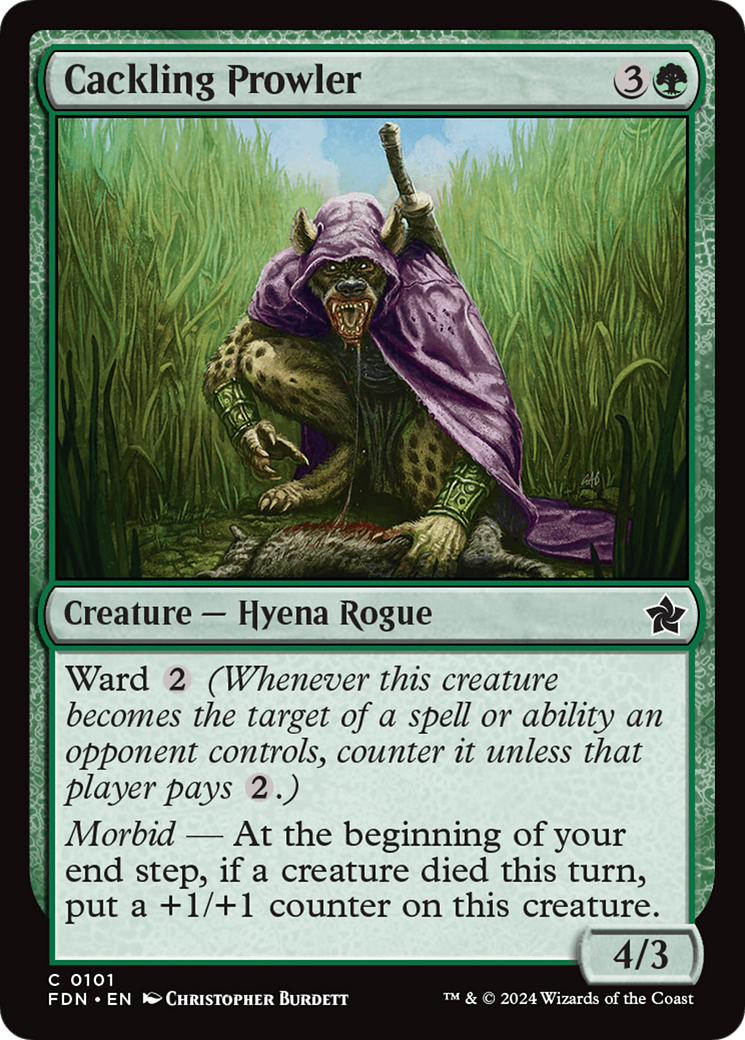 Cackling Prowler - Foundations
