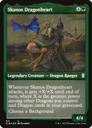 Skanos Dragonheart (Foil Etched) - [Commander Legends: Battle for Baldur's Gate] Foil