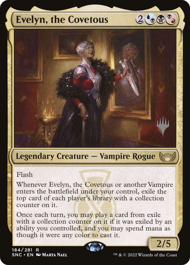 Evelyn, the Covetous [Streets of New Capenna Promos]