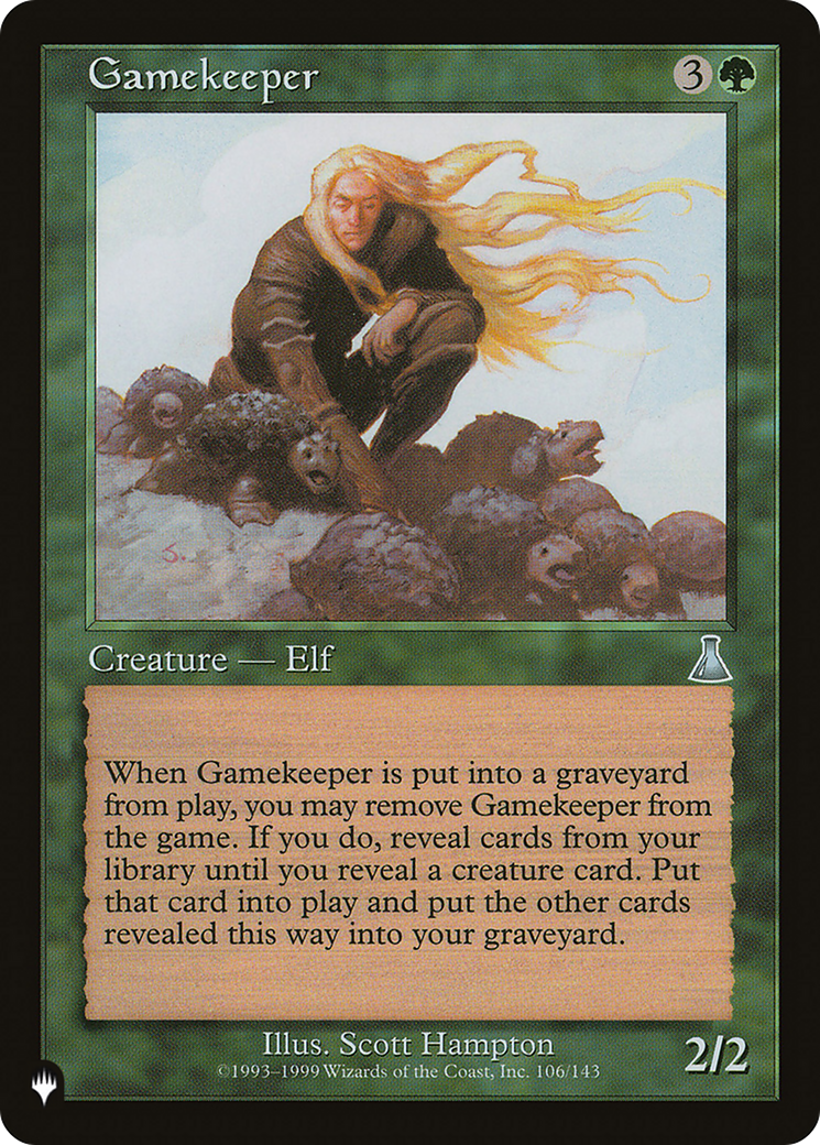 Gamekeeper - [The List]