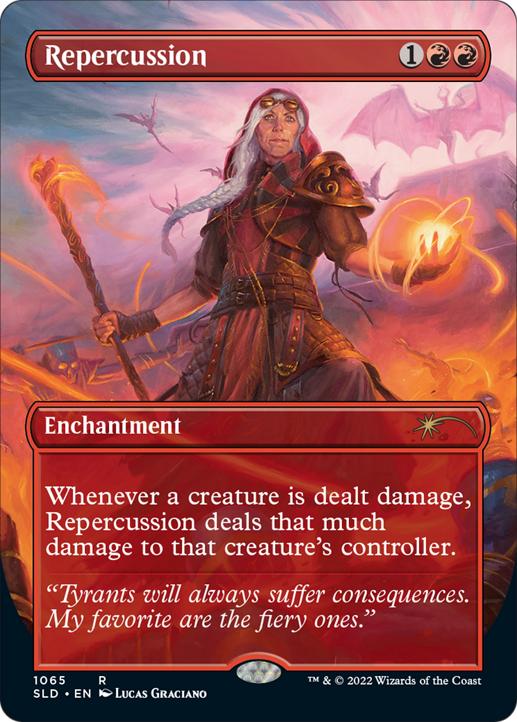 Repercussion [Secret Lair Drop] (Borderless)