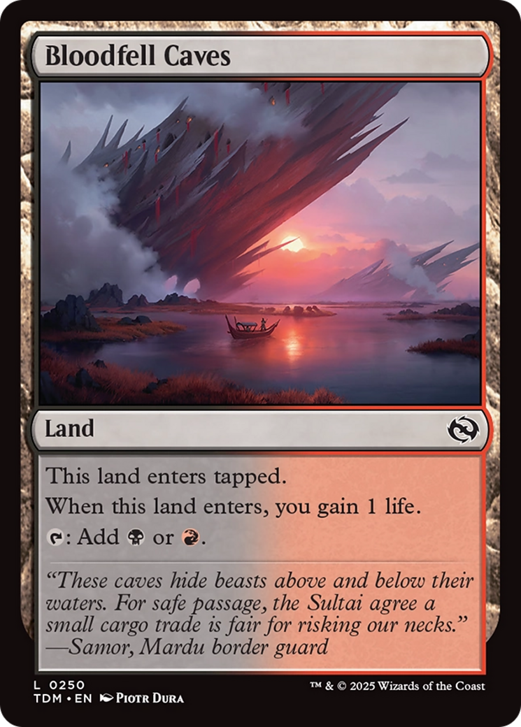 Bloodfell Caves - Tarkir: Dragonstorm