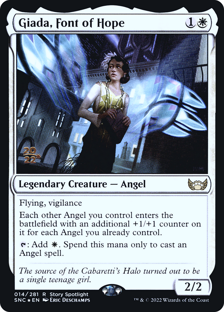 Giada, Font of Hope [Streets of New Capenna Promos] Foil
