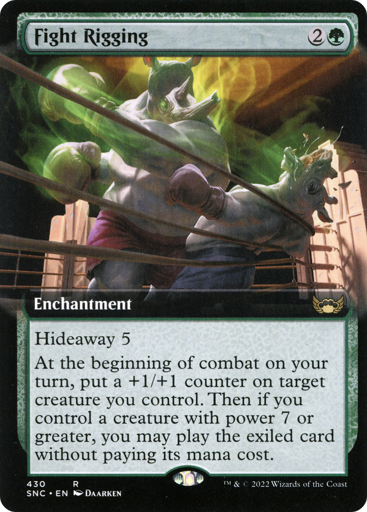 Fight Rigging (Extended Art): (Extended Art) [Streets of New Capenna]