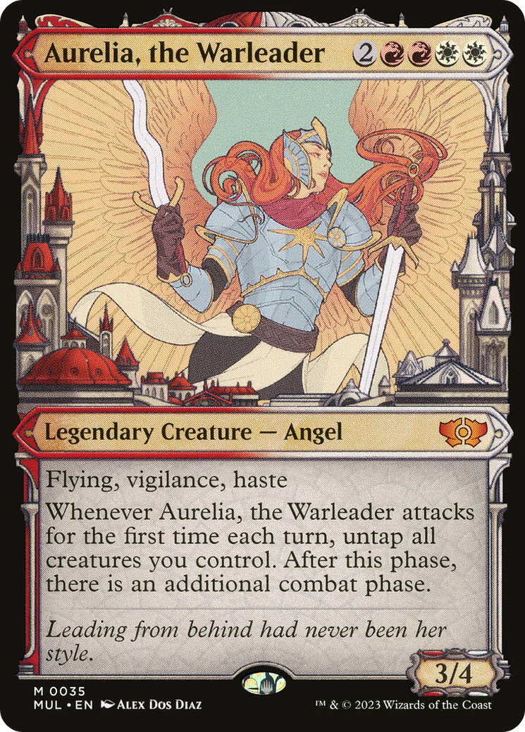 Aurelia, the Warleader - [Multiverse Legends]: (Showcase)