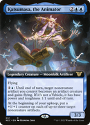 Katsumasa, the Animator (Extended Art) [Kamigawa: Neon Dynasty Commander]
