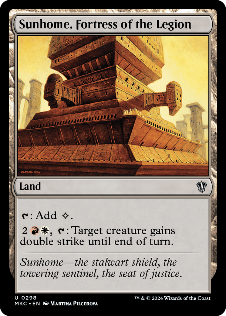 Sunhome, Fortress of the Legion - [Murders at Karlov Manor Commander]