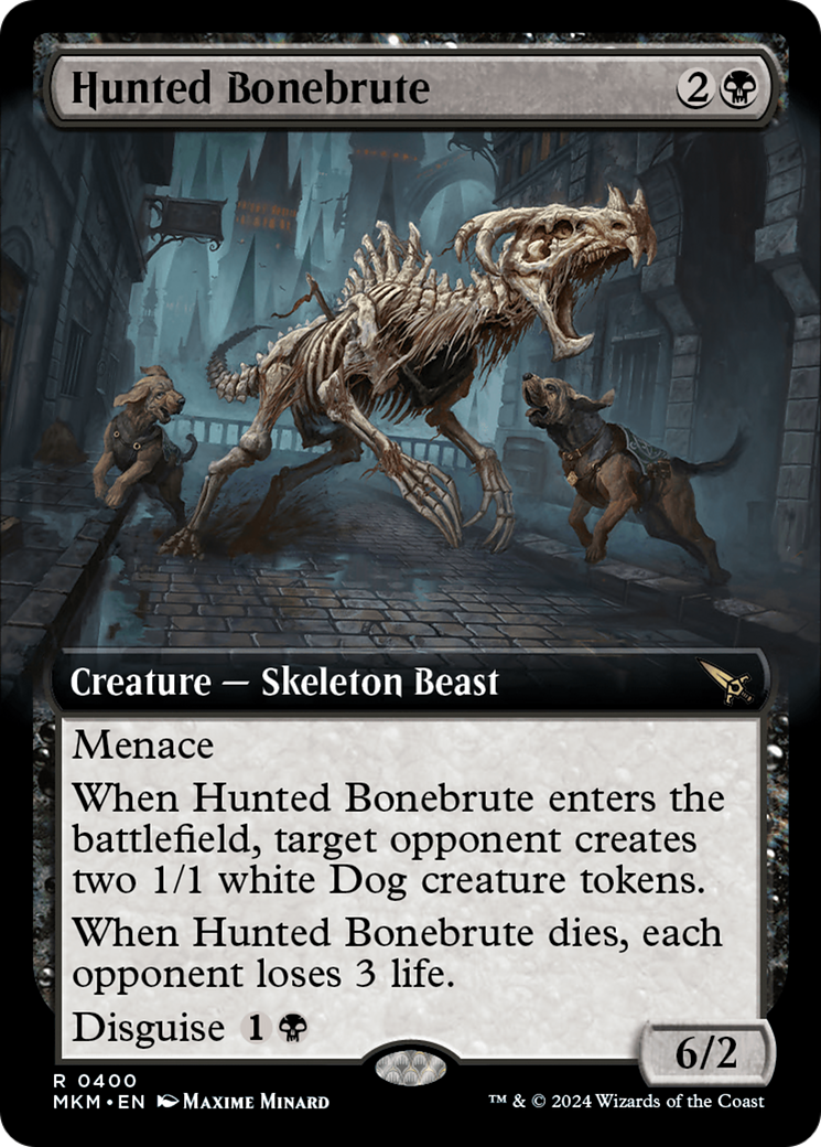 Hunted Bonebrute (Extended Art): (Extended Art) [Murders at Karlov Manor]
