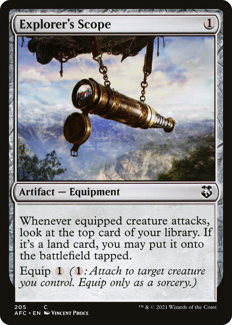 Explorer's Scope [Forgotten Realms Commander]