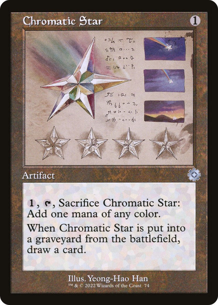 Chromatic Star (Schematic) [The Brothers' War Retro Artifacts]