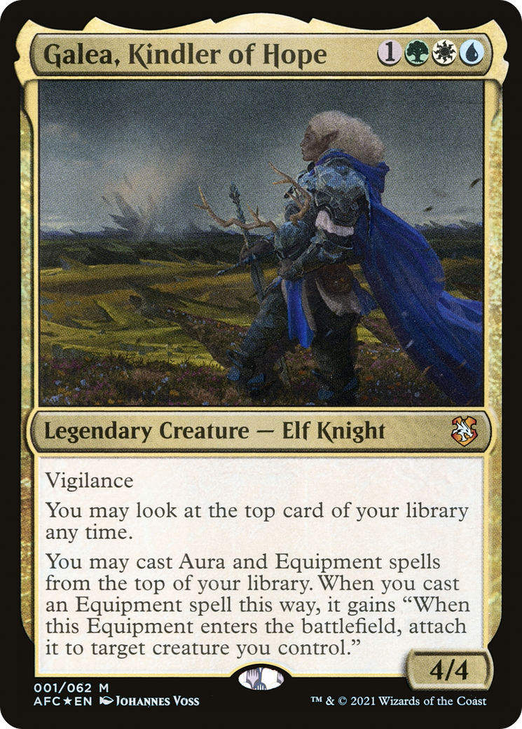 Galea, Kindler of Hope [Forgotten Realms Commander] Foil