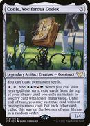 Codie, Vociferous Codex [Strixhaven: School of Mages Promos]