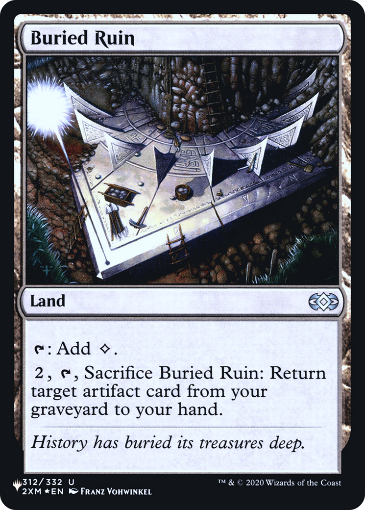 Buried Ruin - The List Foil