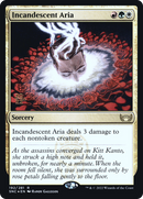 Incandescent Aria [Streets of New Capenna Promos] Foil