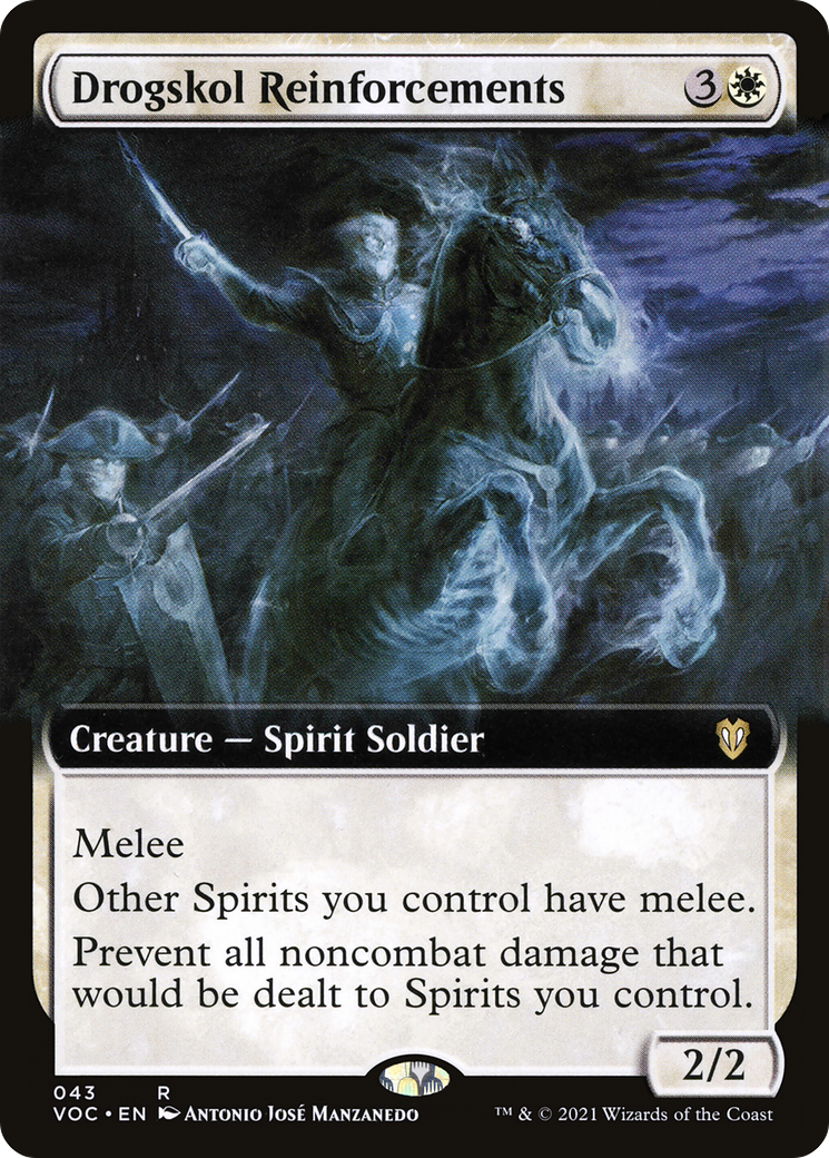 Drogskol Reinforcements (Extended Art): (Extended Art) [Crimson Vow Commander]