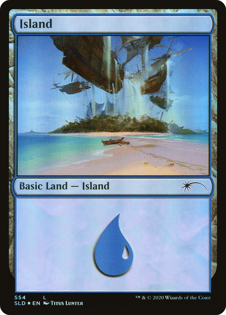 Island (554) [Secret Lair Drop] Foil