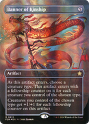 Banner of Kinship (Borderless) (Mana Foil) - Foundations Foil