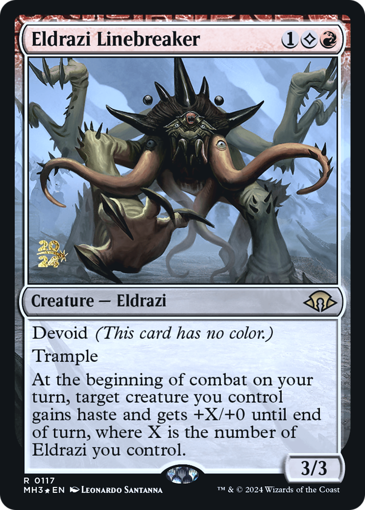 Eldrazi Linebreaker: (devoid) [Modern Horizons 3 Promos] Foil